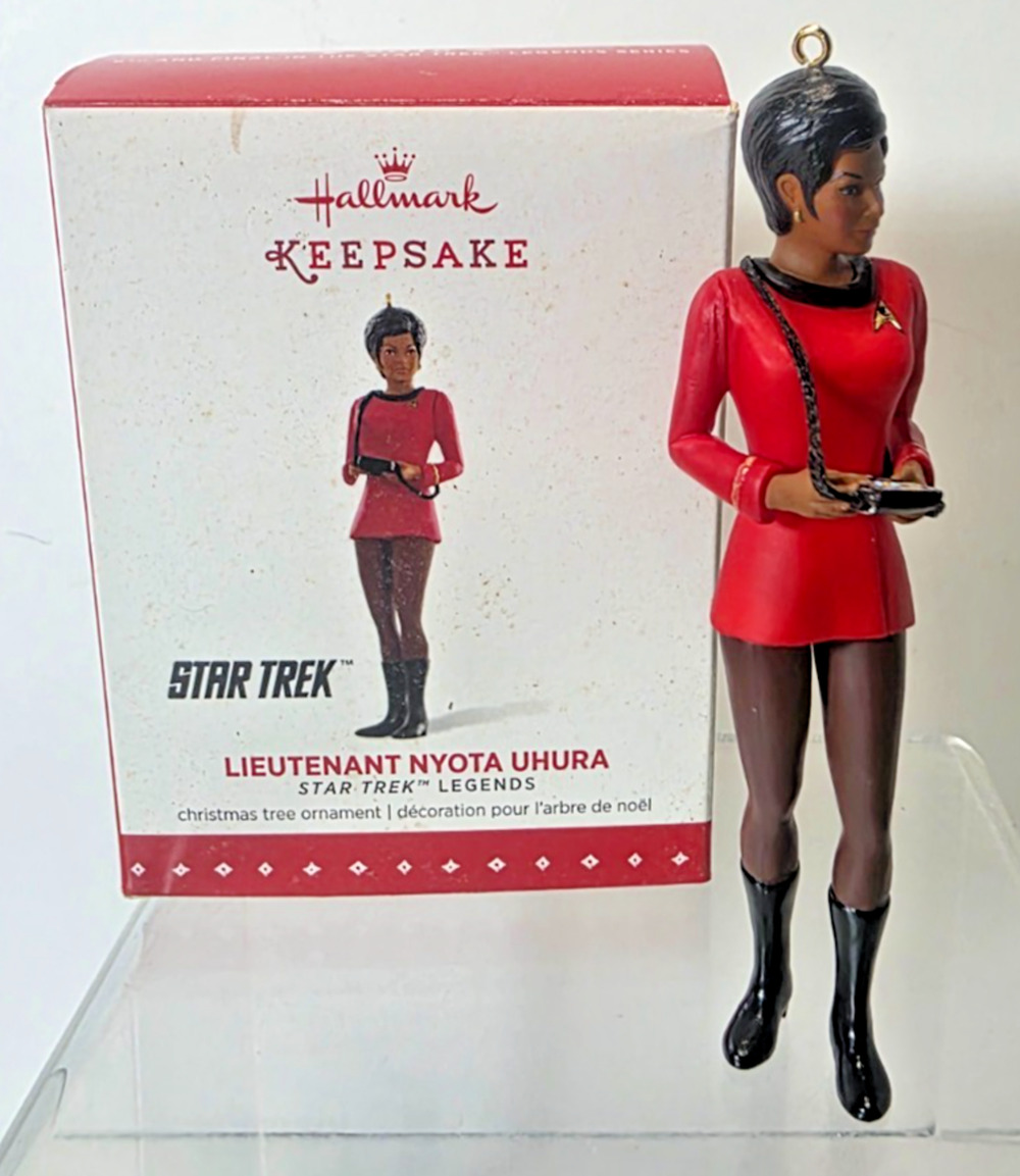 Hallmark Keepsake 2015 Star Trek Legends Lieutenant Nyota Uhura Ornament NIB